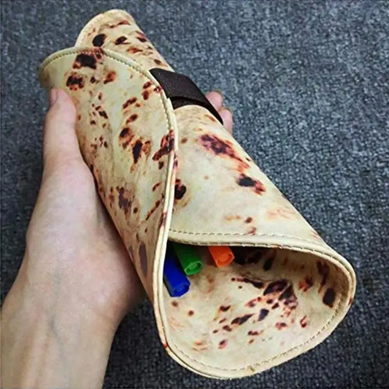 3D Tortilla Pencil Storage Case