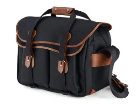 445 Camera Bag - Black Canvas / Tan Leather