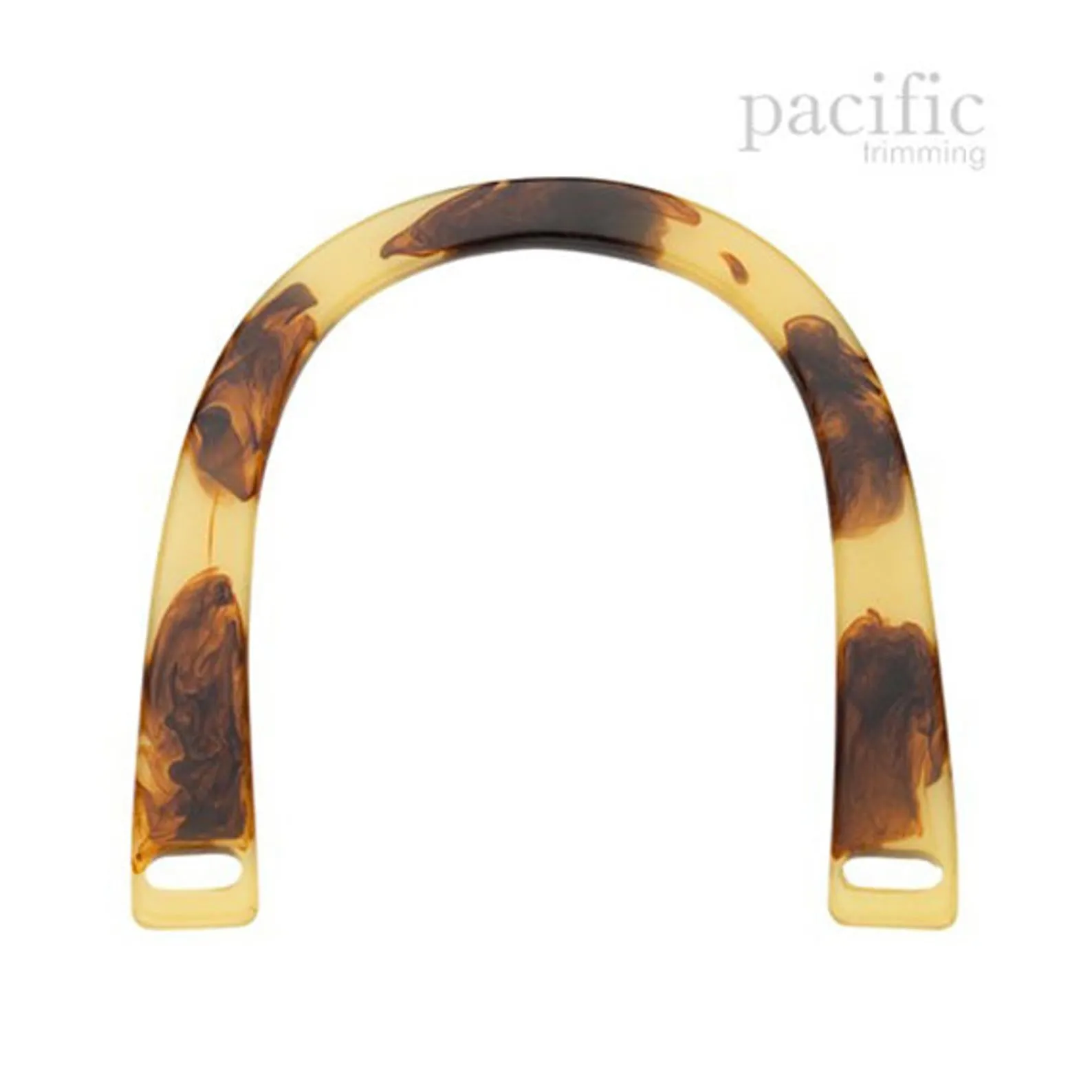 Acrylic Horse Shoe Handle 5 3/8"x5" : 170951HD