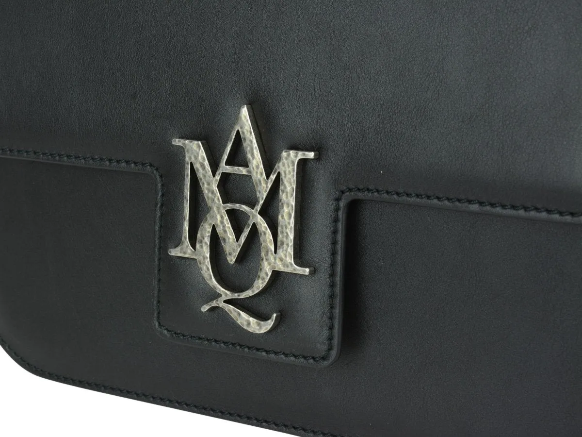 Alexander McQueen Insignia Leather Shoulder Bag