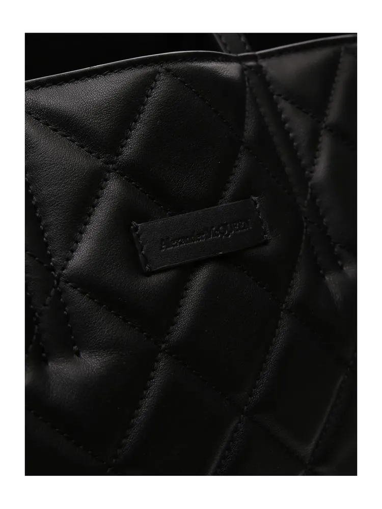 Alexander McQueen Quilted Butterfly Tote Bag