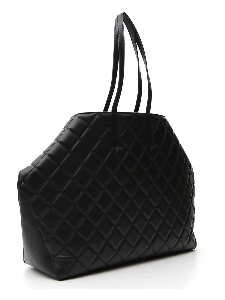 Alexander McQueen Quilted Butterfly Tote Bag