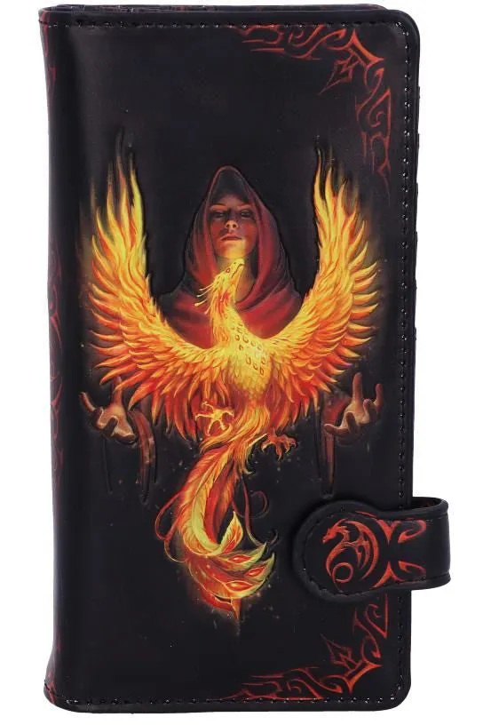 Anne Stokes Phoenix Rising Embossed Purse