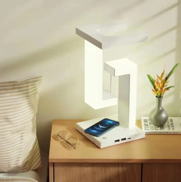 Anti-Gravity Night Light - LED Table Lamp for Bedroom Bedside Decor