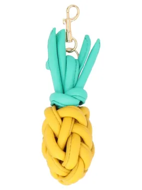 Anya Hindmarch Woven Pineapple Keyring