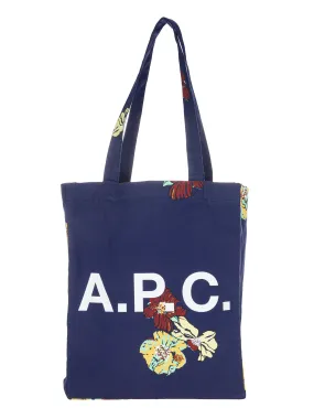 A.P.C. Flower Shopping Tote Bag