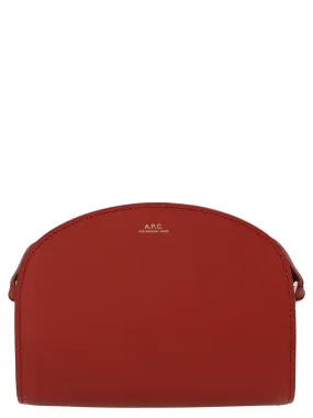 A.P.C. Mini Demi-Lune Crossbody Bag