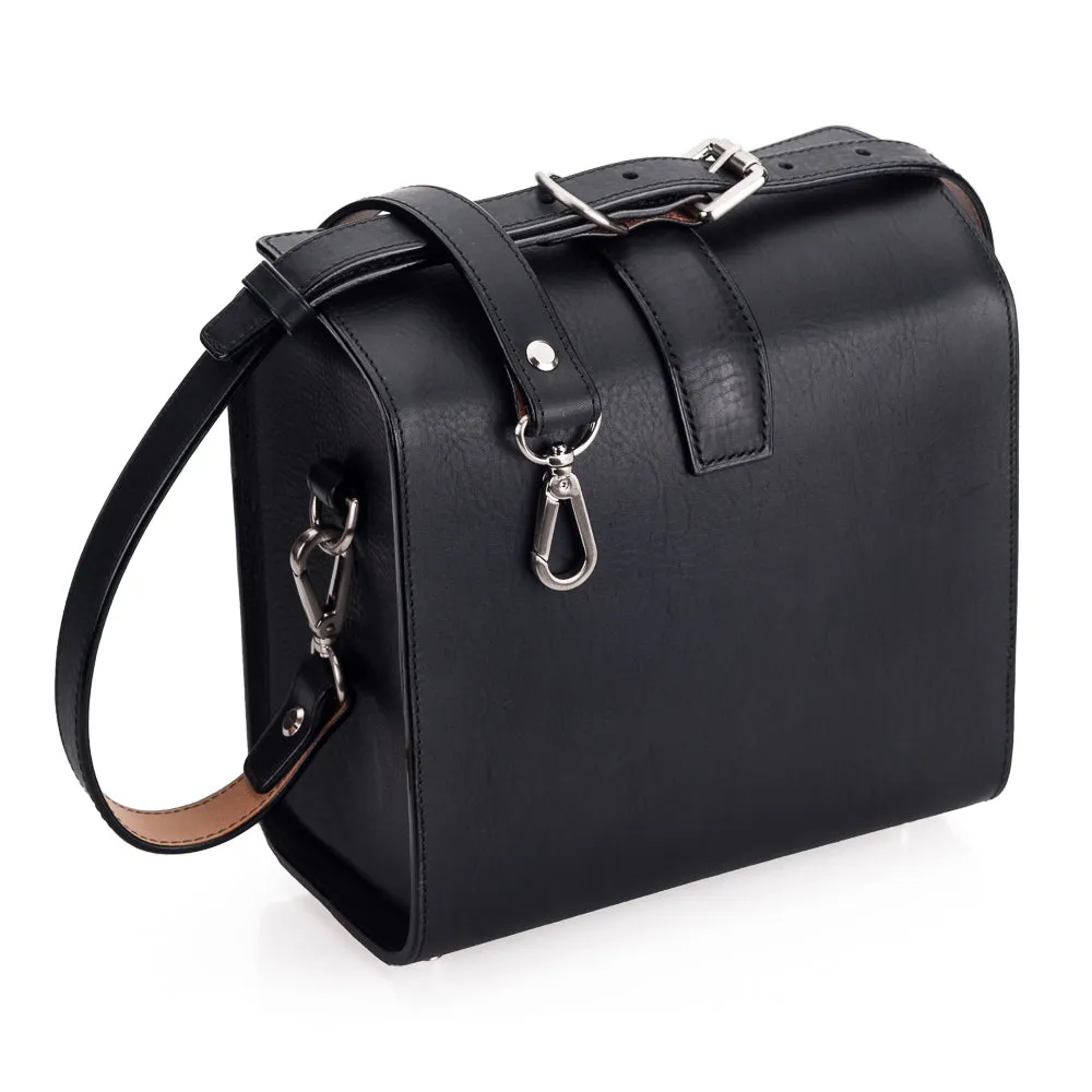 Arte di Mano Heritage Camera Bag - Minerva Black with Black Stitching