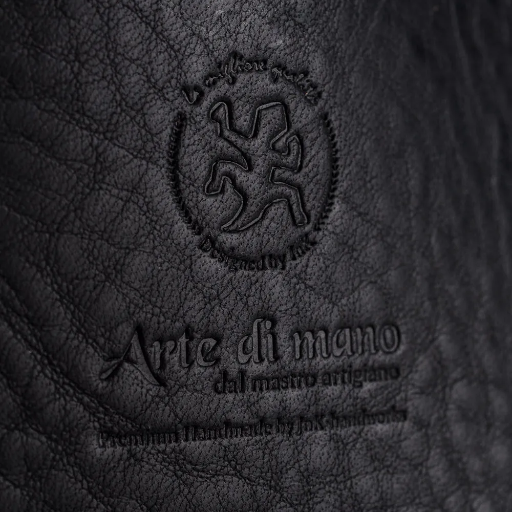 Arte di Mano Heritage Camera Bag - Minerva Black with Black Stitching