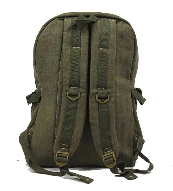 Austere Canvas Backpack School Bag