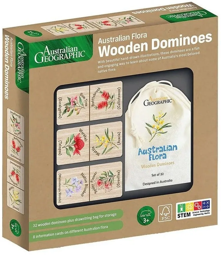 Australian Geographic: Australian Flora Dominoes