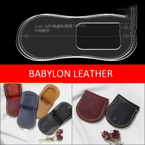 BABYLON™ Leather Coin Purse Love Gift Pattern AAB-391