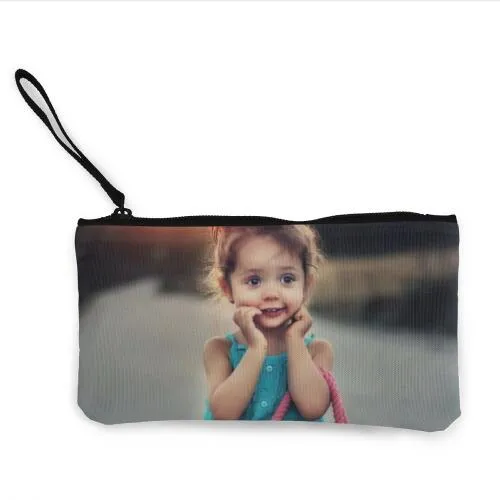 Back To School Personalized Photo Pocket Money Bag