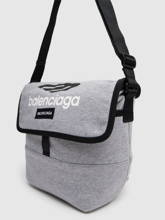 Balenciaga   Explorer cotton blend crossbody bag 