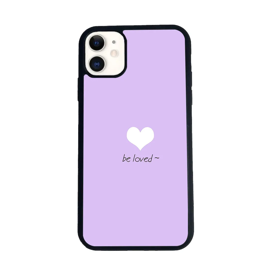 Be loved Glossy Metal Case Cover For iPhone