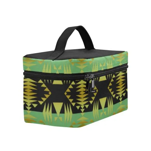 Between the Mountains Sage Cosmetic Bag/Large