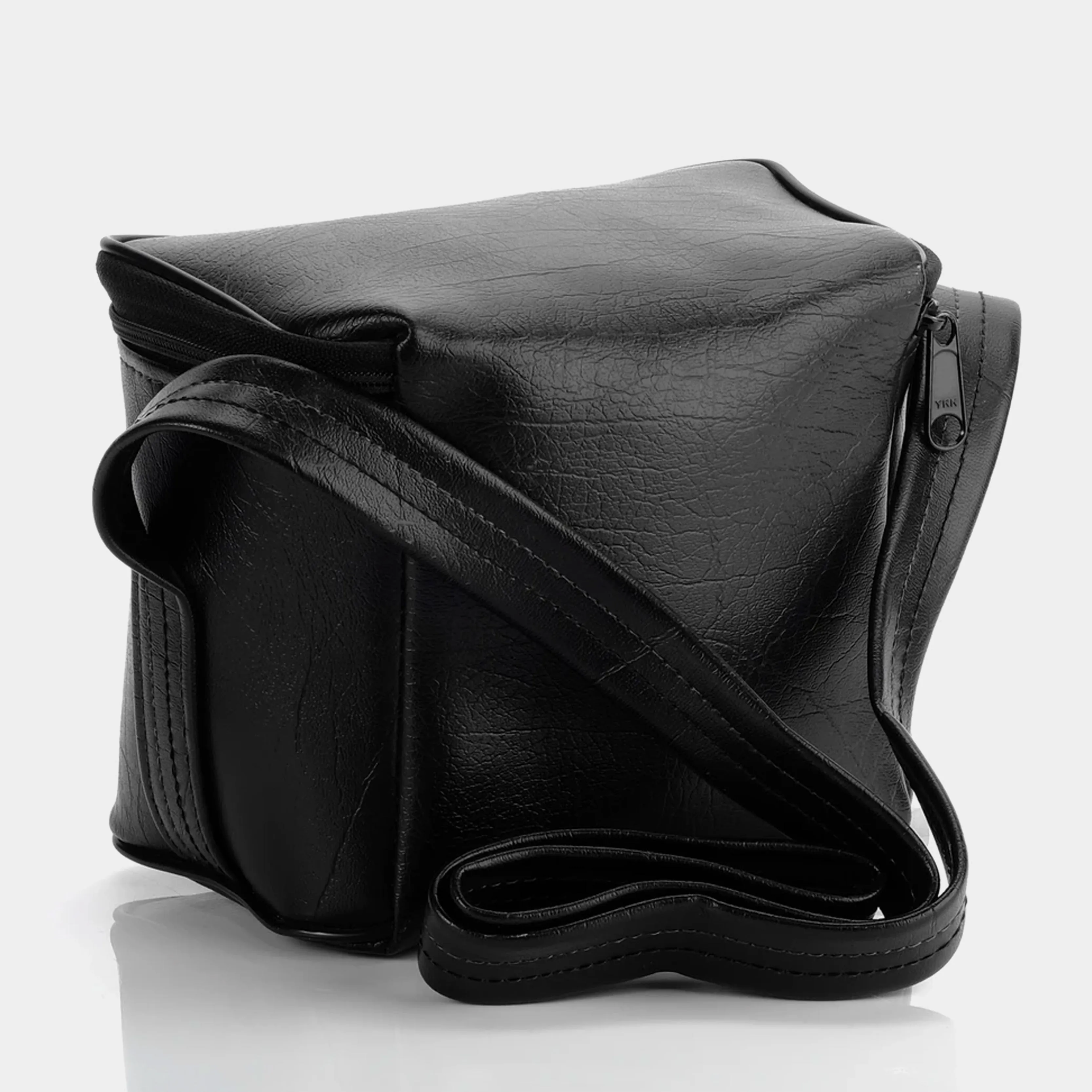 Black Vinyl Instant Camera Bag