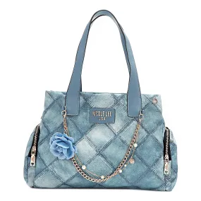 BLUE FLOWER HANDBAG