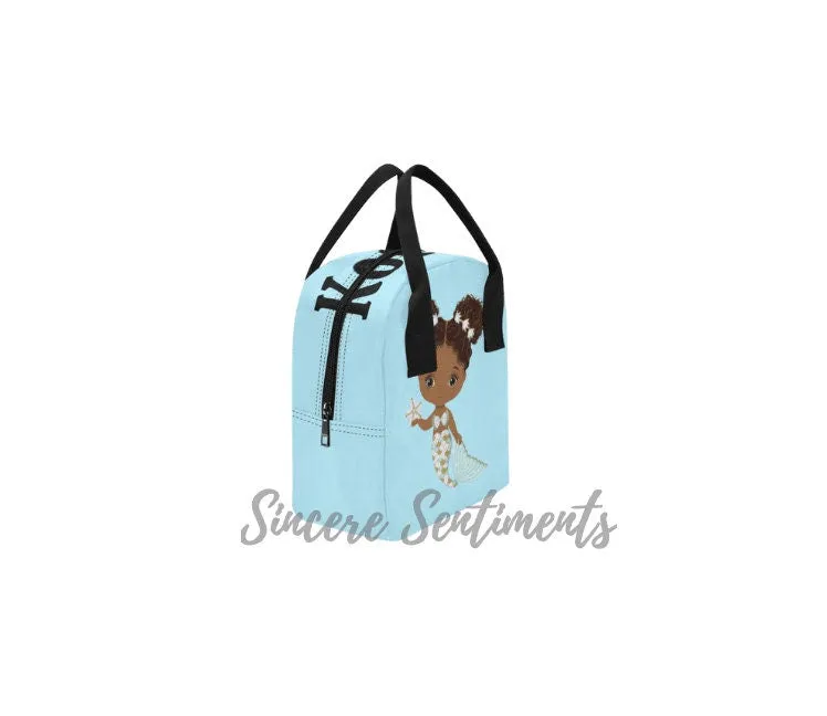 Blue Mermaid Backpack & Lunch Bag Bundle