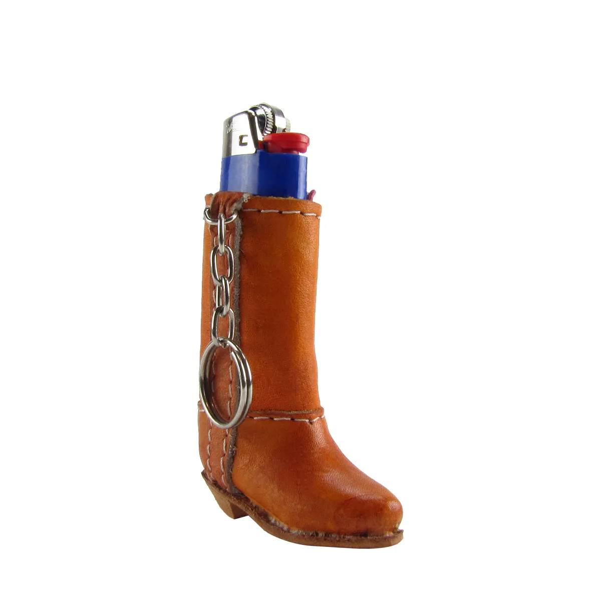 Boot Key Chain Lipstick Lighter Holder Keyring Fashion Purse Charm