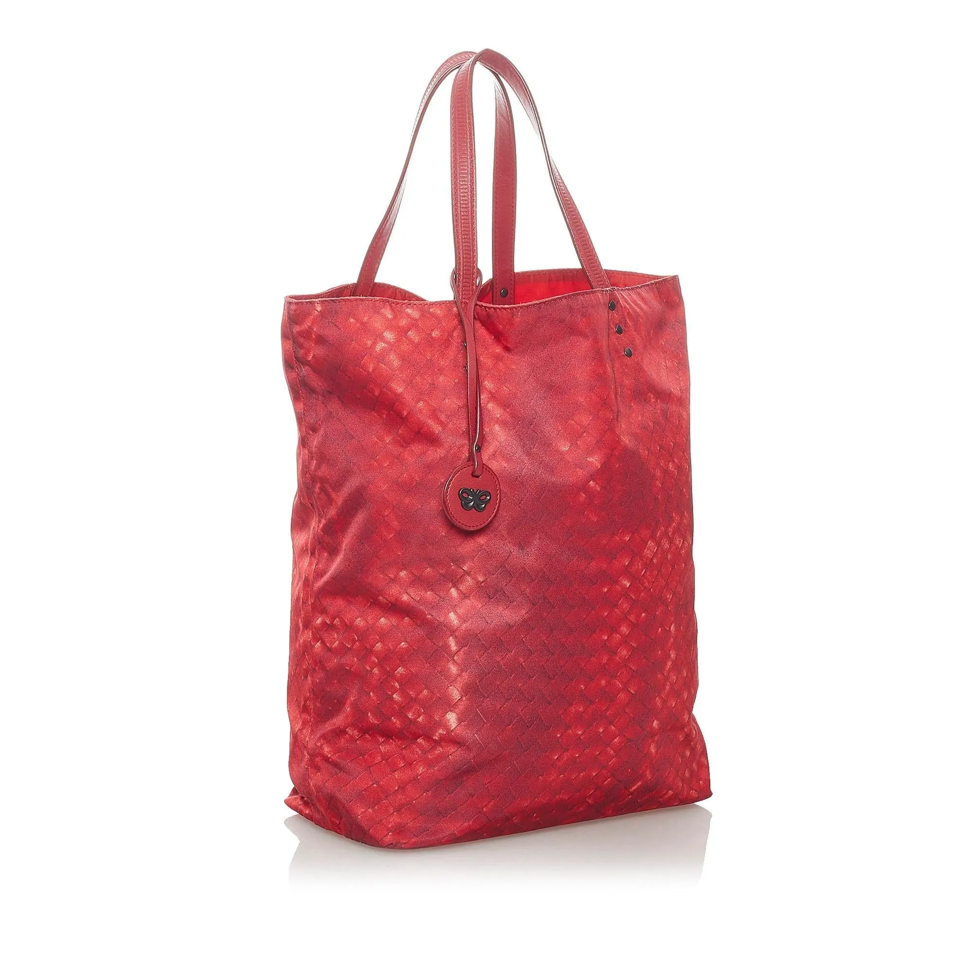 Bottega Veneta Intrecciolusion Nylon Tote Bag (SHG-qZCR4r)