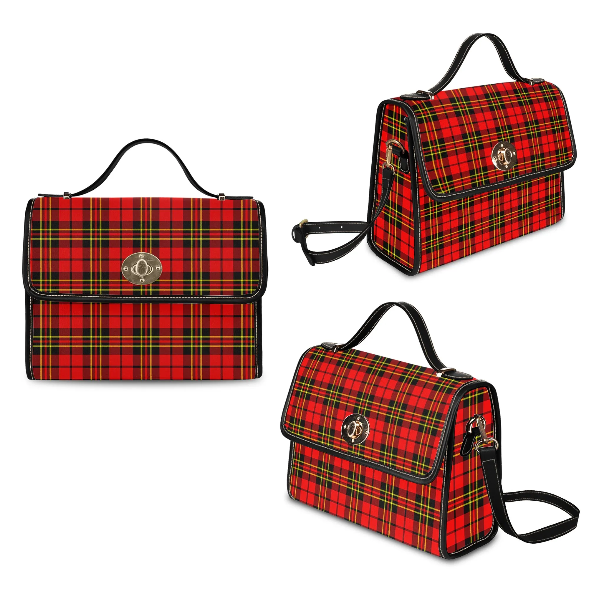 Brodie Modern Tartan Waterproof Canvas Bag