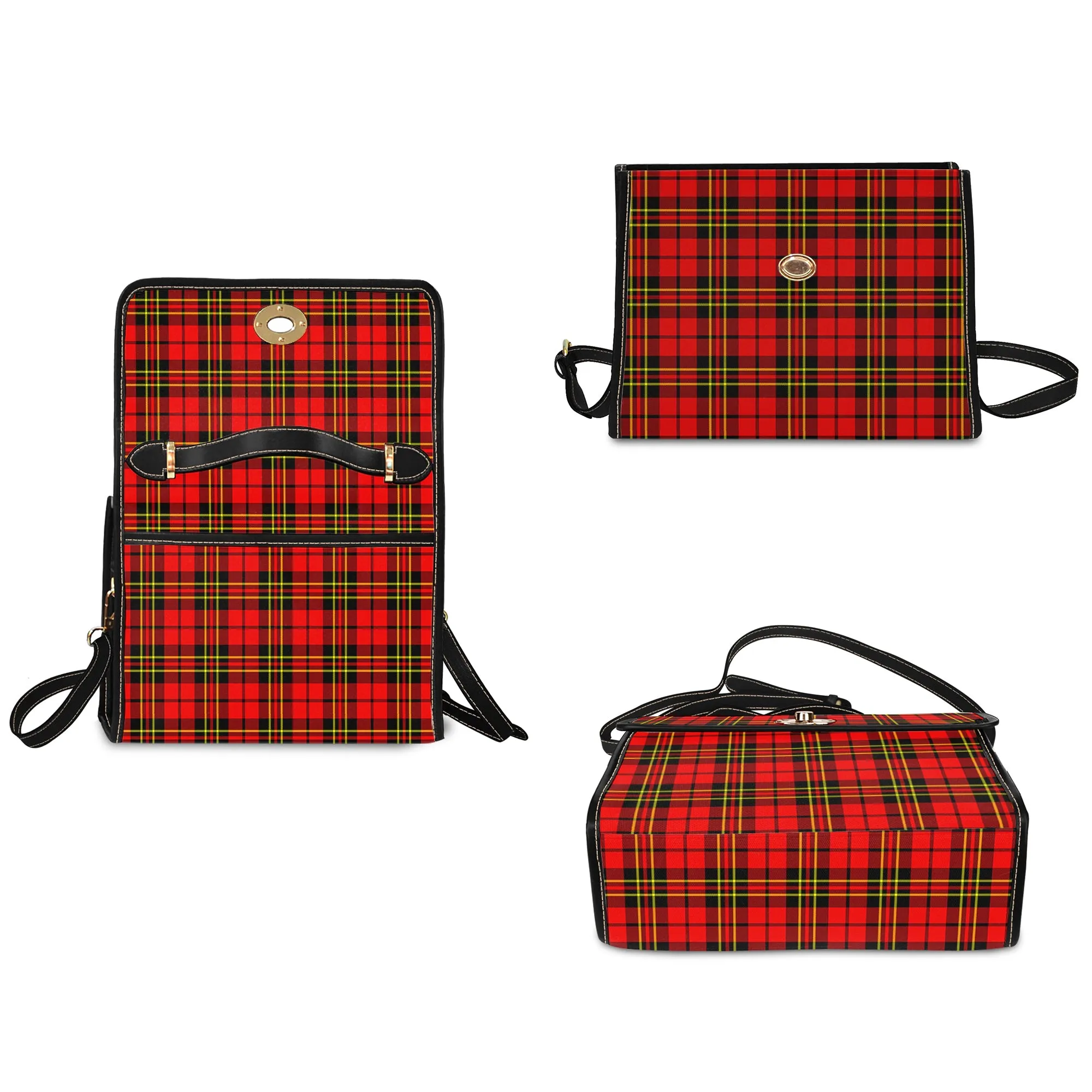 Brodie Modern Tartan Waterproof Canvas Bag