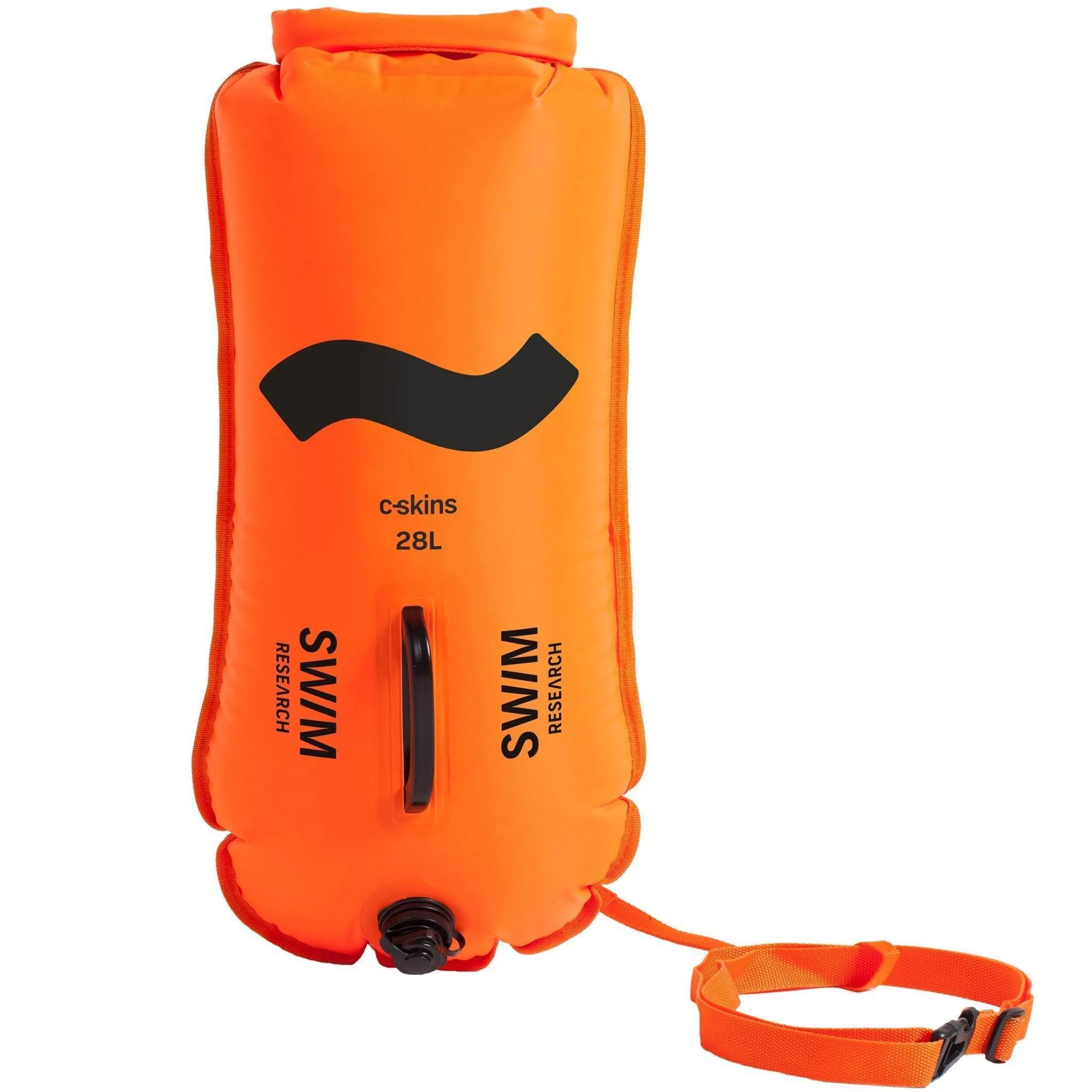 C-Skins Swim Buoy 28L Dry Bag Safety Orange