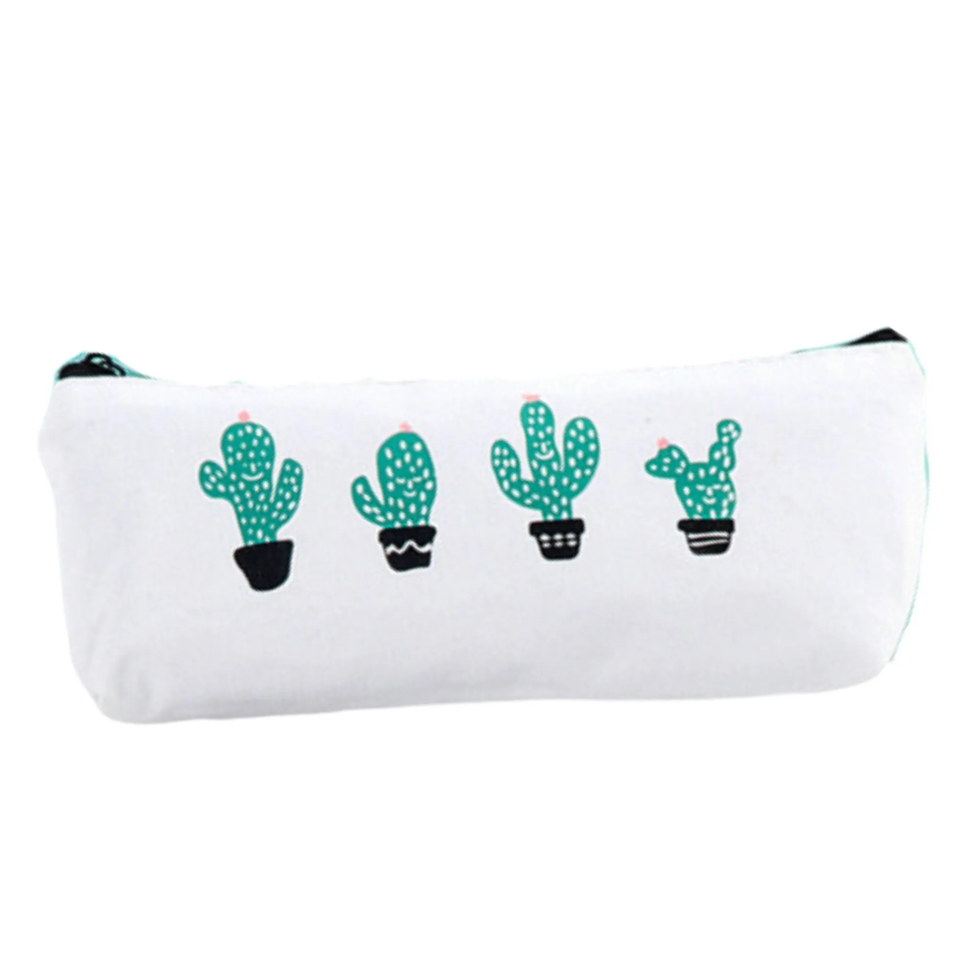 Cactus Canvas Pencil Case