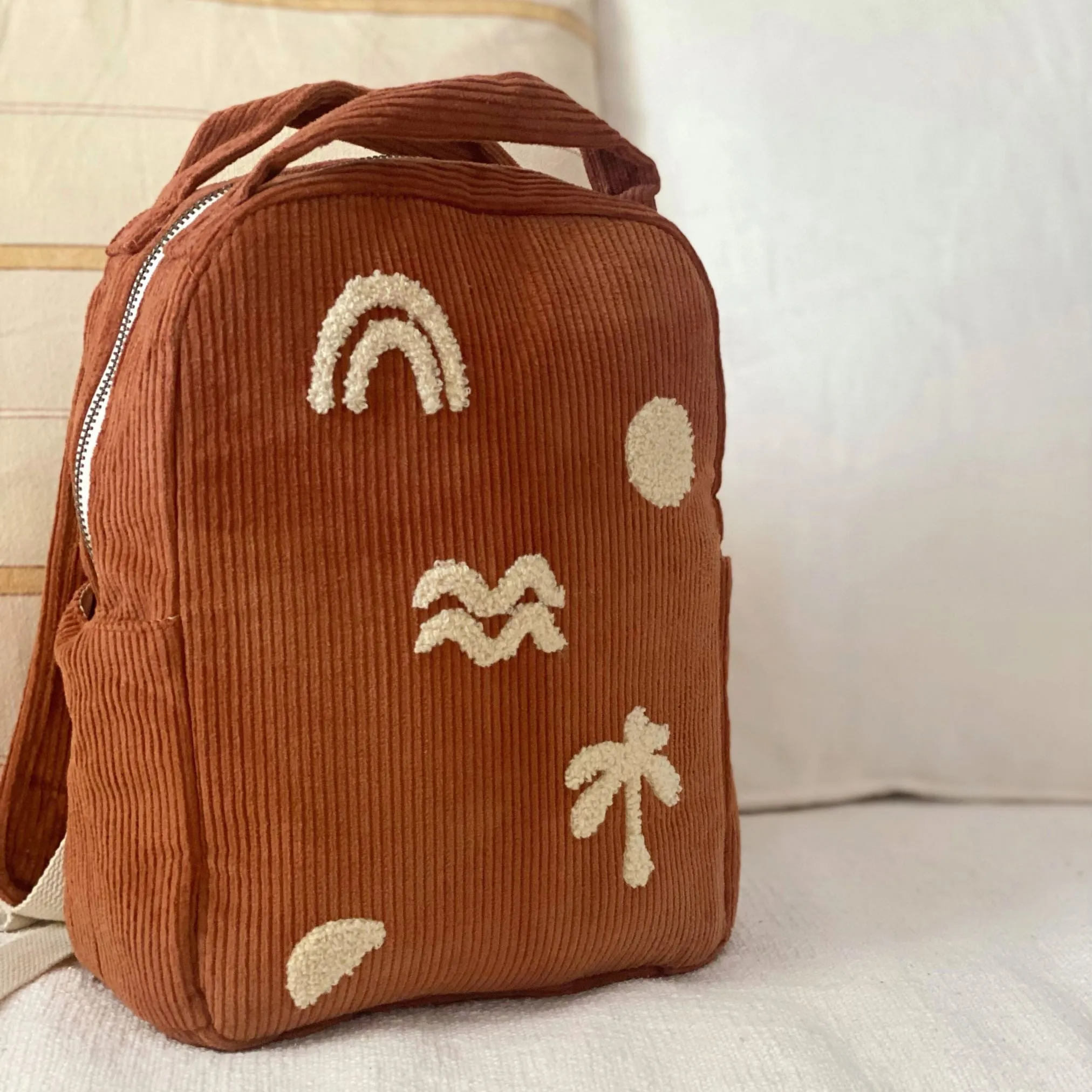 Cali Organic Backpack - Rust