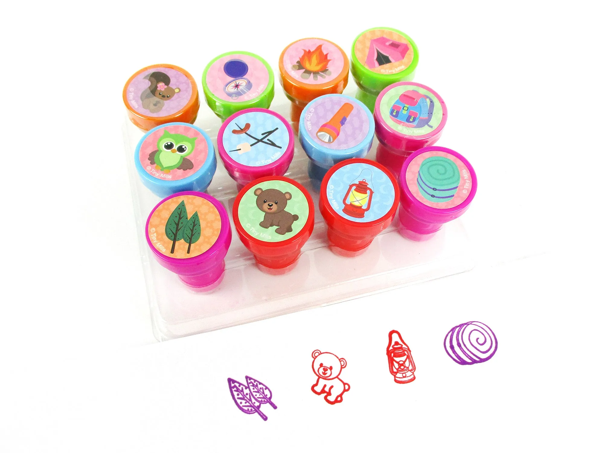 Camping Party Stamp Kit