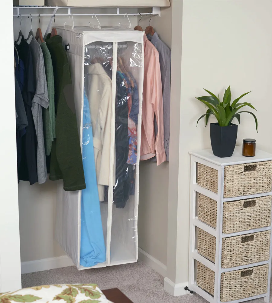 Canvas Hanging Wardrobe Garment Bag