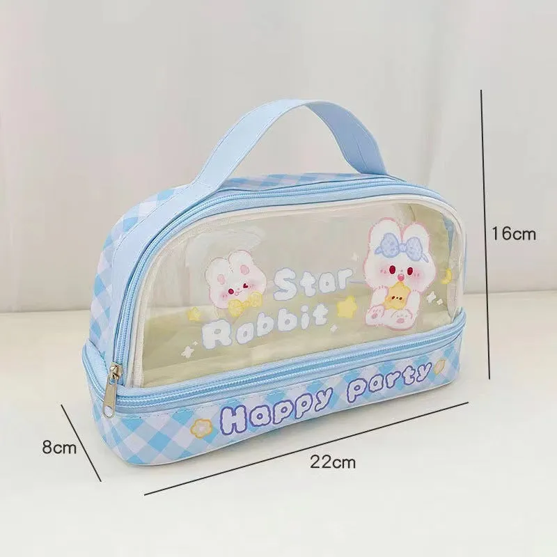 Cartoon Large Capacity Pencil Case