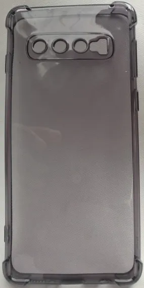 Case For Samsung S10 Transparent with Bumper & Camera Protection