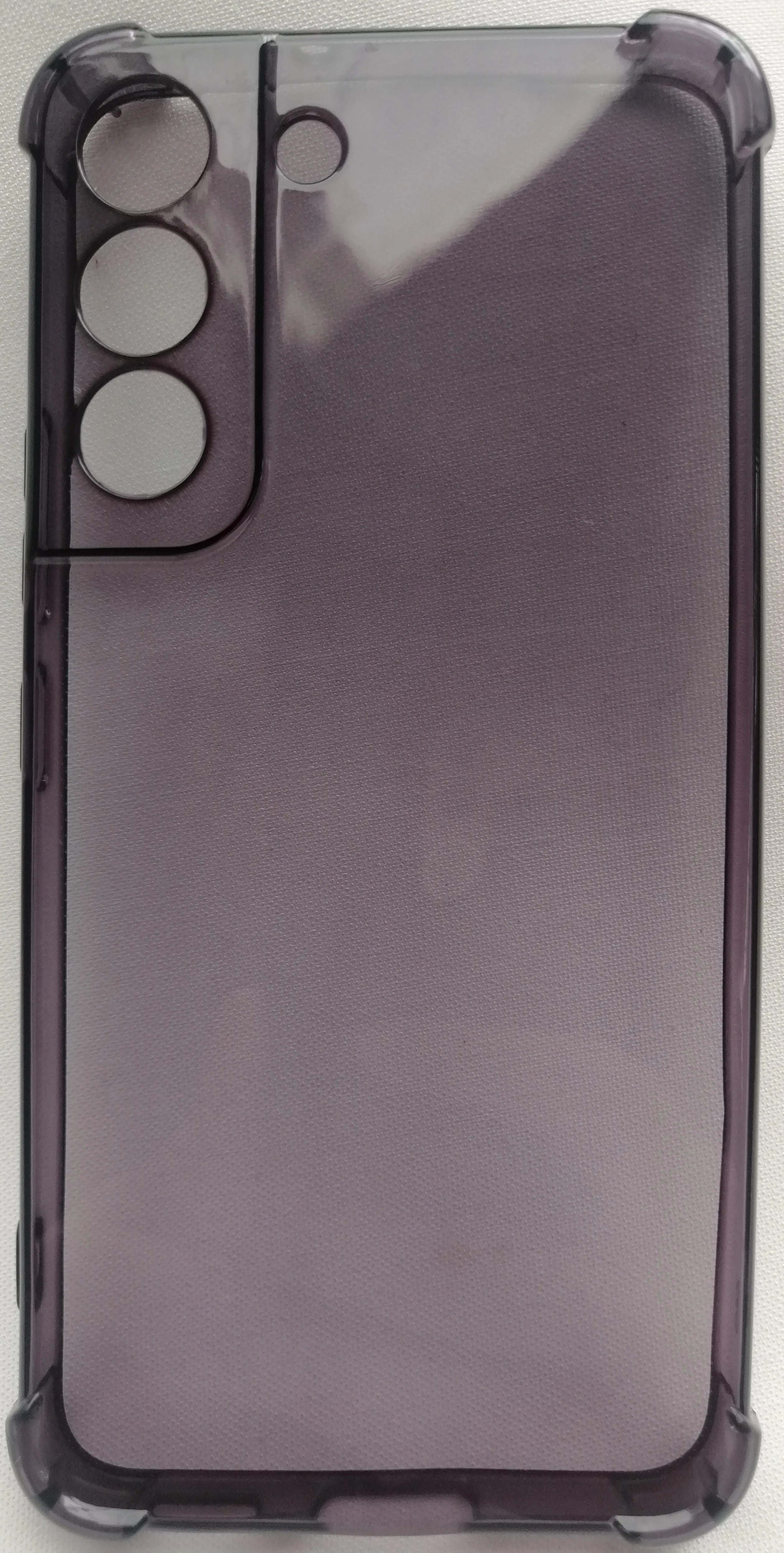 Case For Samsung S22 Transparent with Bumper & Camera Protection