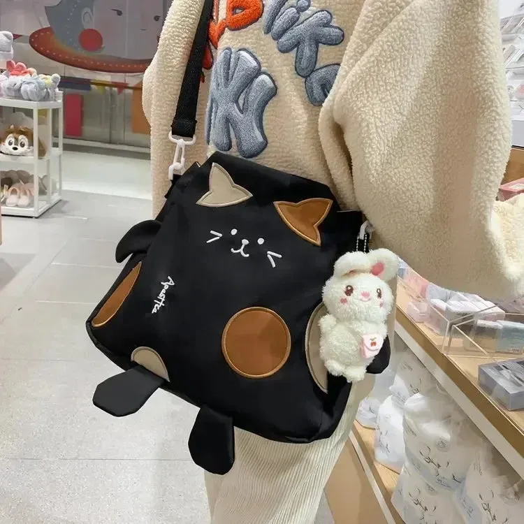 Cat Shaped Messenger Bag