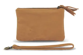 COIN PURSE IN TAN