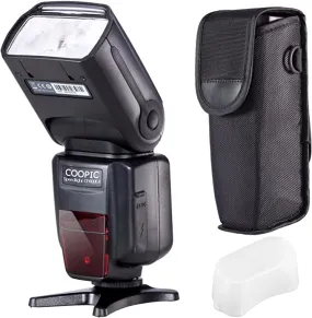 COOPIC CF600EX LCD Display Flash wireless 1/8000S HSS GN58 5500K Master TTL Flash Speedlite for all CANON NIKON Cameras X4636920