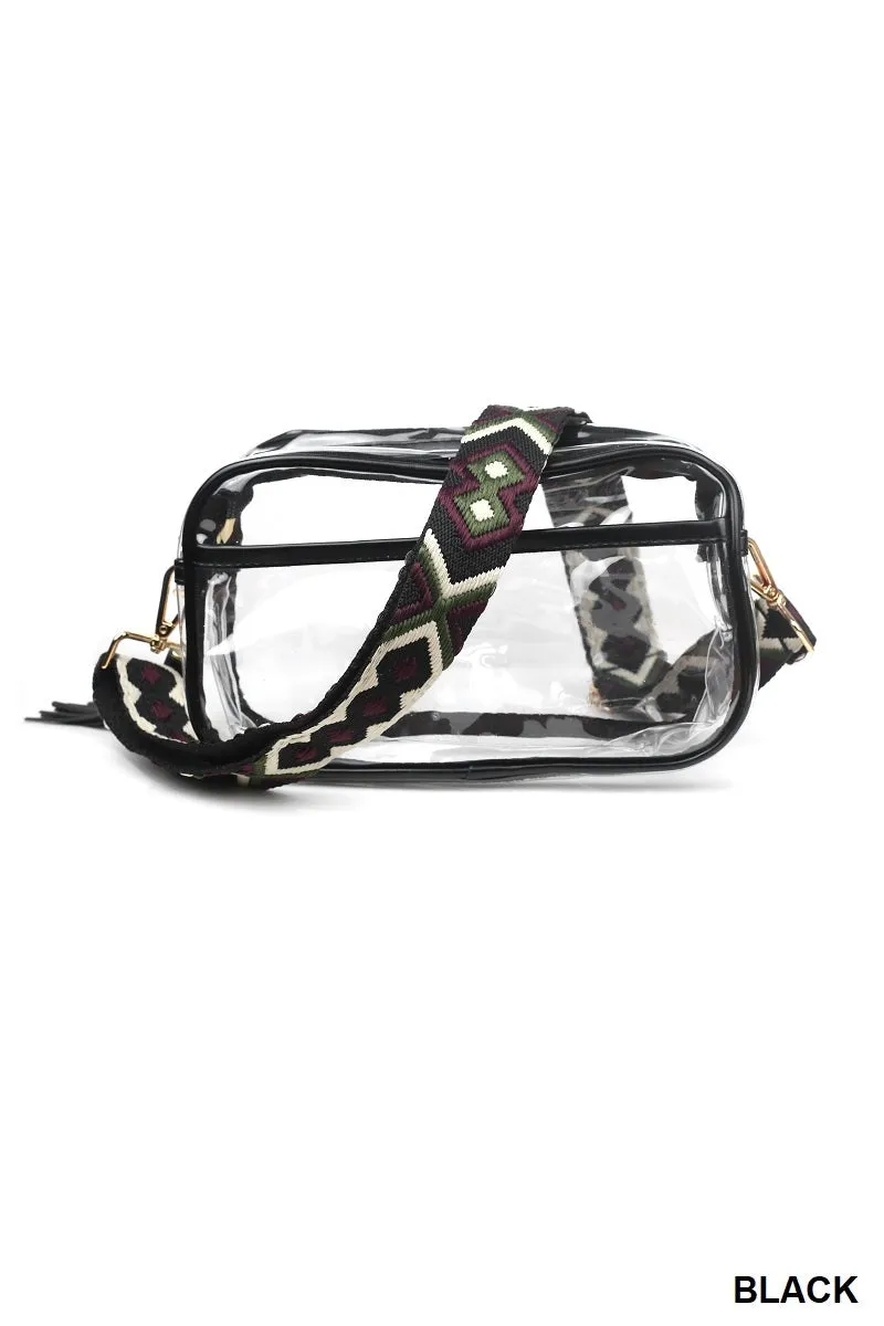 Courtney Clear Stadium Approved Crossbody Bag