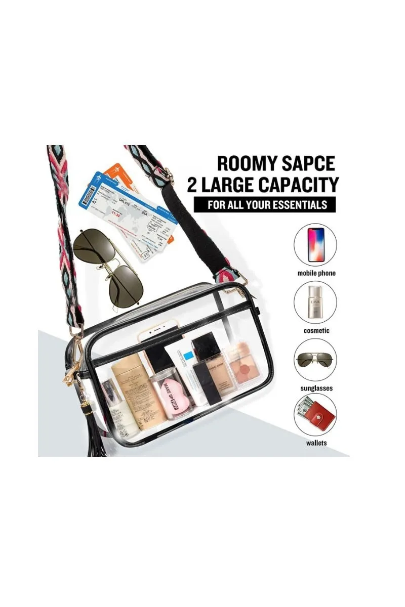 Courtney Clear Stadium Approved Crossbody Bag