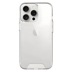 Crystal Clear Transparent Back Cover Case for Apple iPhone 15 Pro