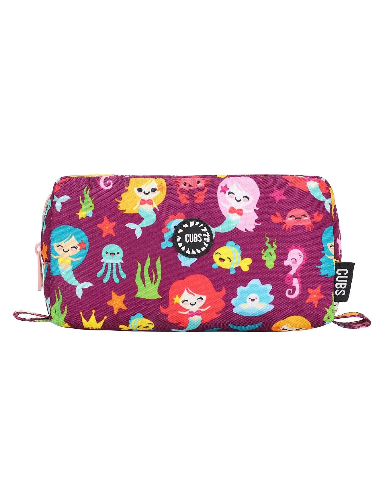 Cubs Baby Mermaid Purple Pencil Case