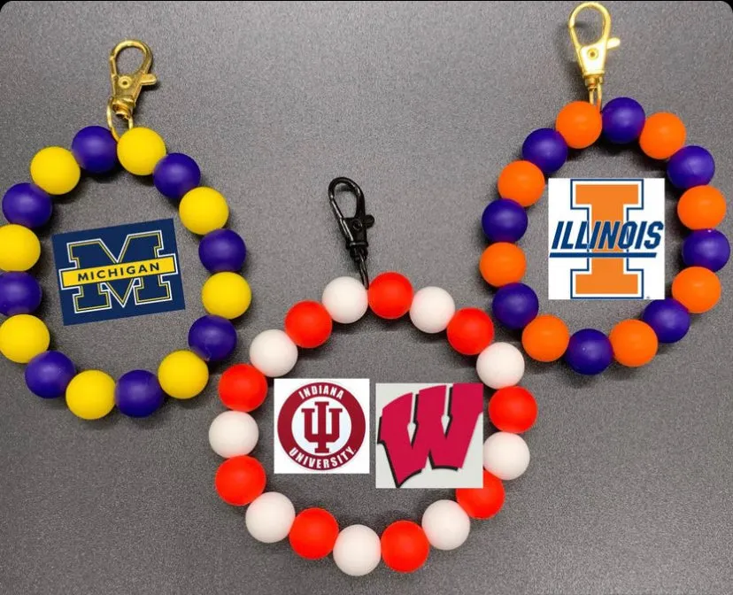 custom college key chain