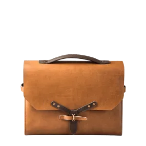 DESIGNER MESSENGER MINIMAL PLUS - toffee