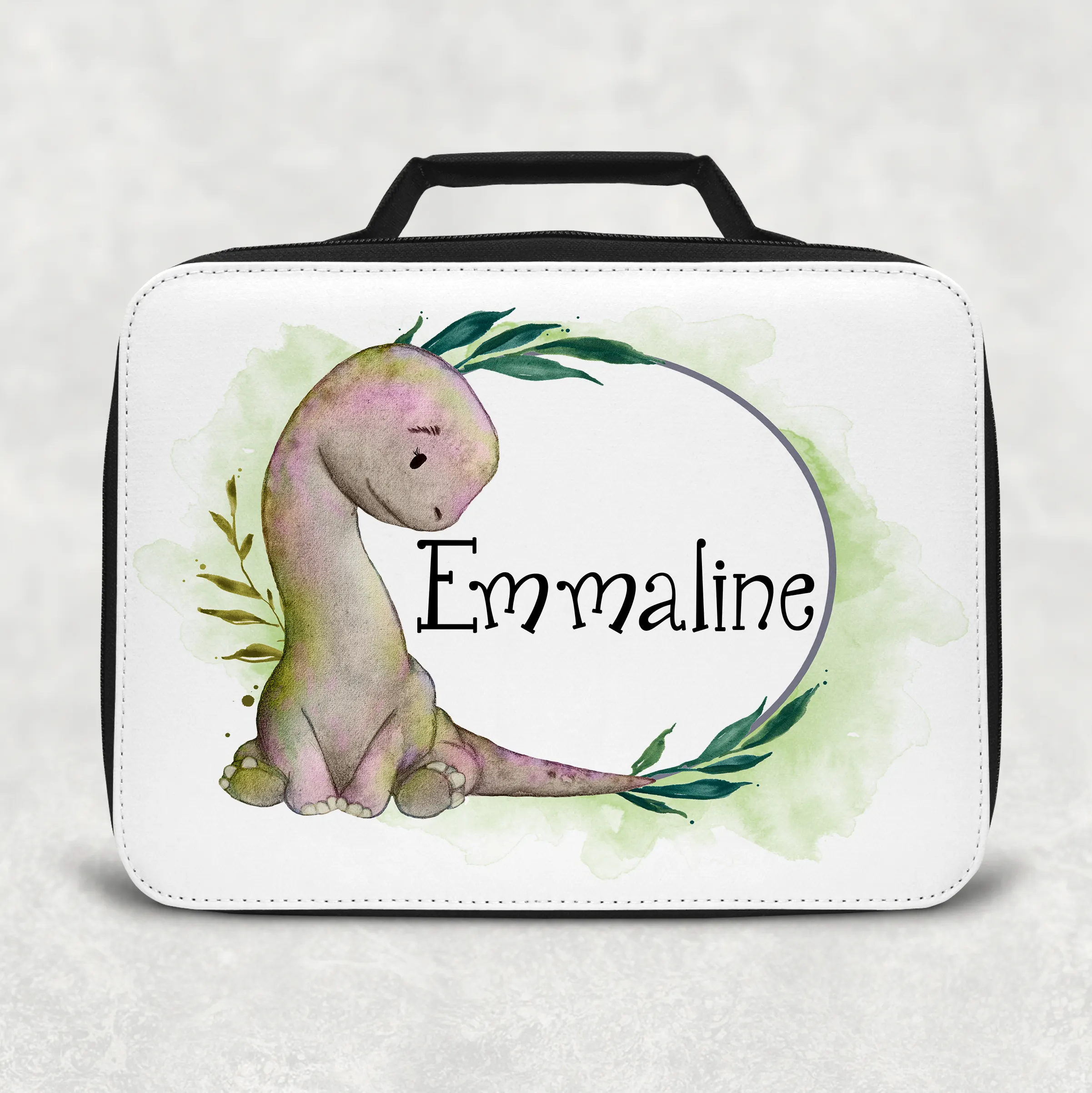 Dinosaur Personalised Insulated Lunch Bag