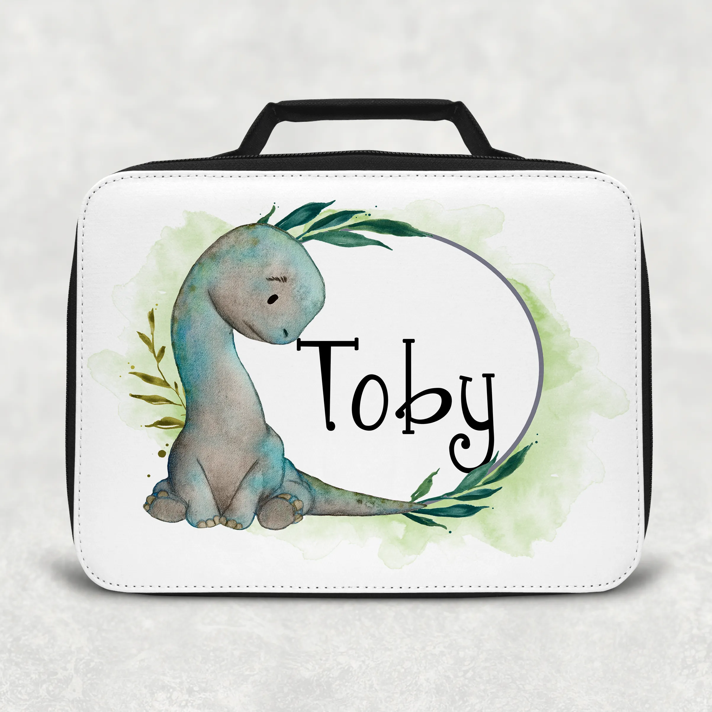 Dinosaur Personalised Insulated Lunch Bag