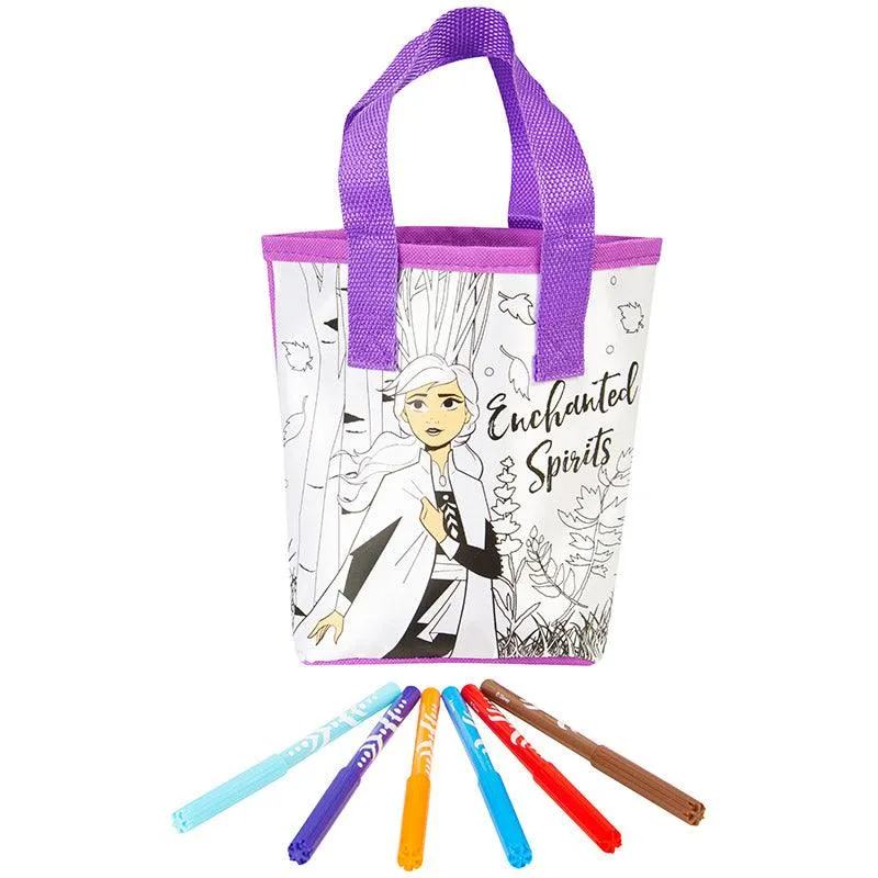 Disney Frozen 2 Colour Your Own Totebag