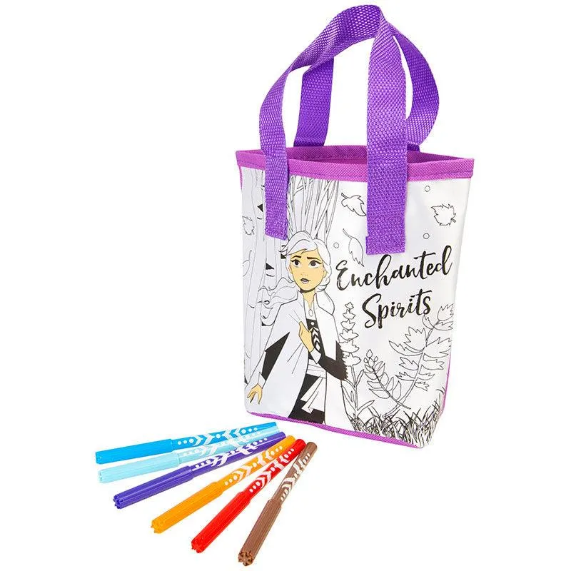 Disney Frozen 2 Colour Your Own Totebag