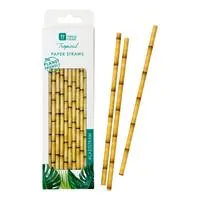 Eco Bamboo Paper Straws