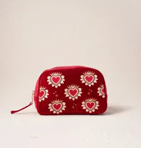 Enchanted Heart Scatter Makeup Bag